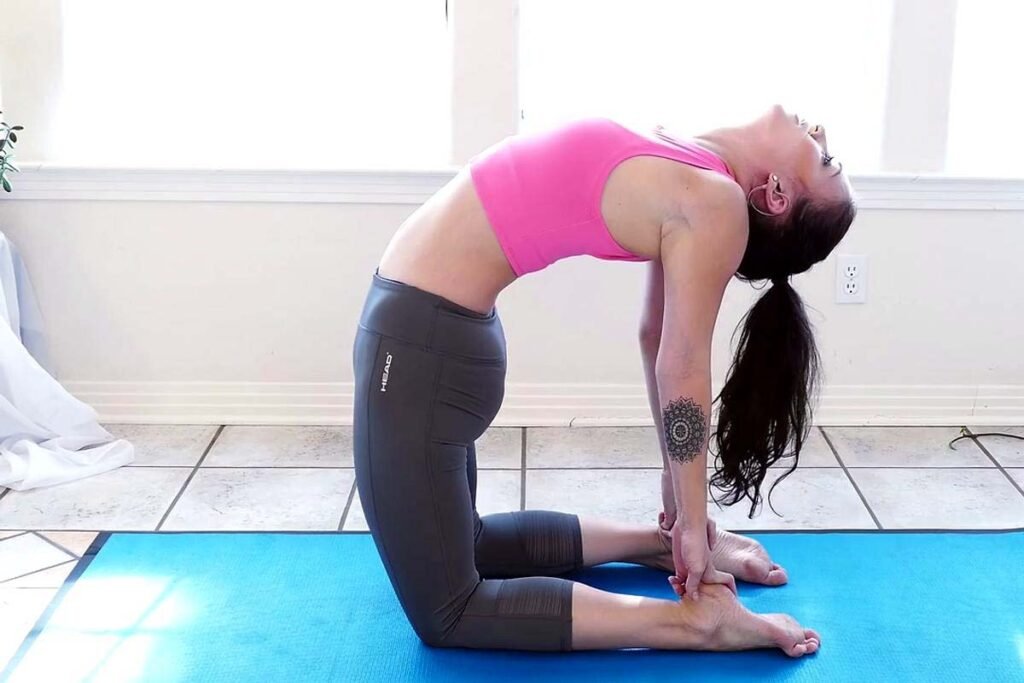 Nine yoga poses to help tone your core and support a flatter stomach naturally