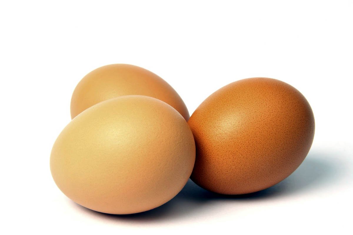 Calories in 3 eggs including boiled and fried eggs with protein content